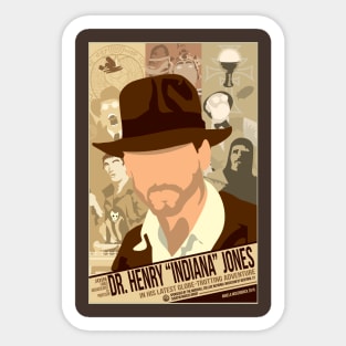 Dr Jones Sticker